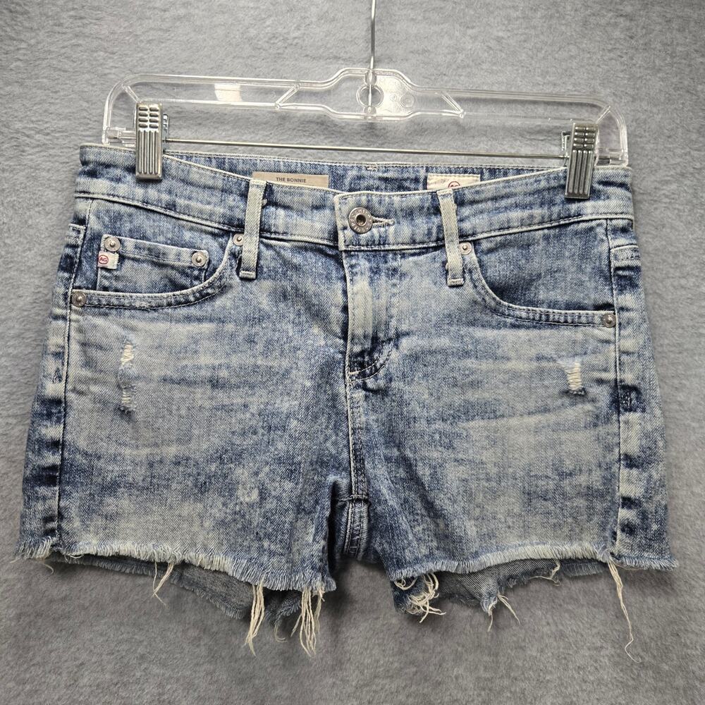 AG Adriano Goldschmied The Bonnie Relaxed Fit Jean Shorts Size 25